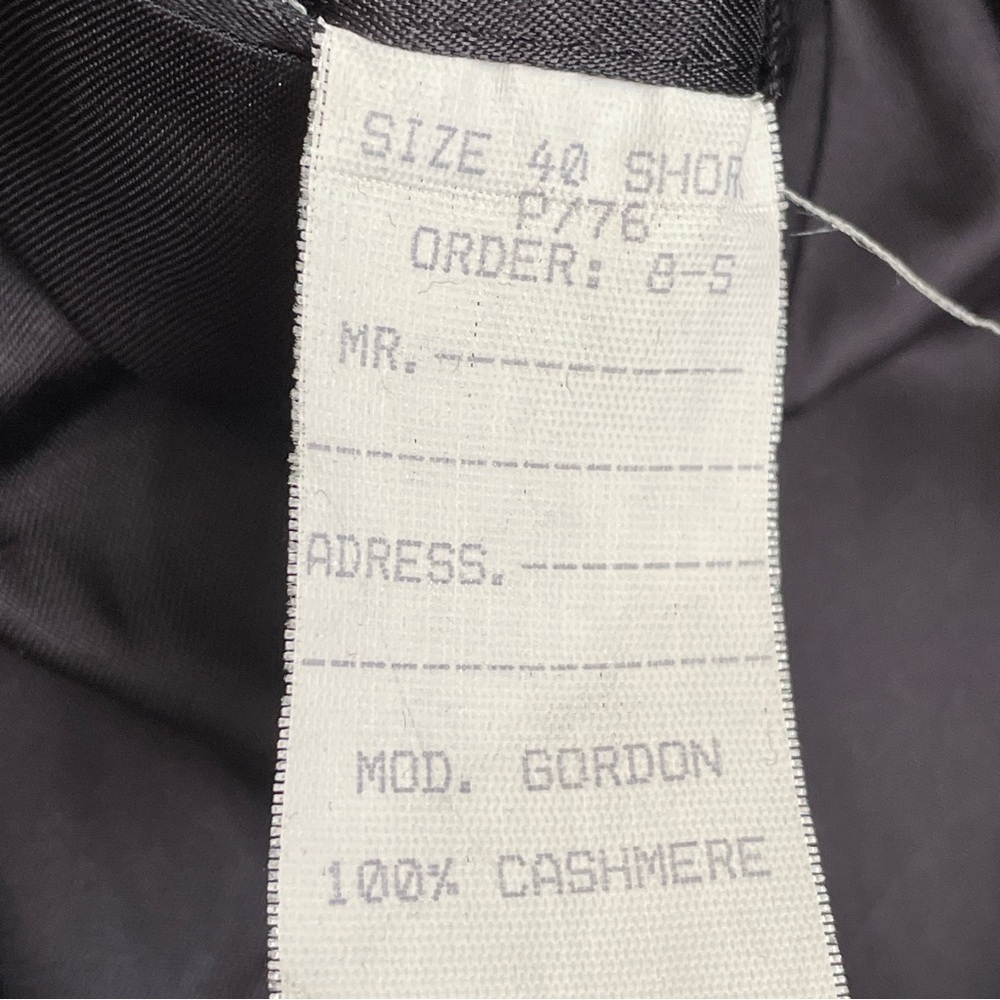 Jos A Bank Blazer Cashmere 100% Mens Navy Blue Sport Coat Jacket Academic 40S - Picture 11 of 11